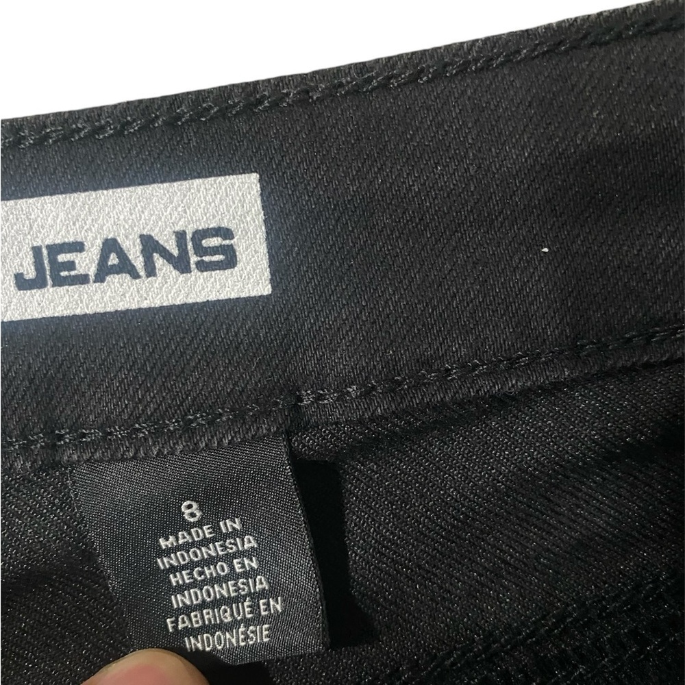 Women Black DNKY Mercer Jean Curvy Fit size 8x32 - Picture 8 of 9